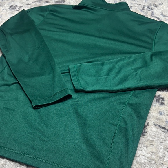 The North Face Men’s Medium Quarter Zip Pullover Green Hiking Activewear Top - Picture 7 of 7